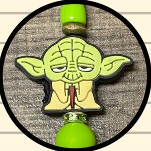 Handmade Custom Beaded Yoda Pen
